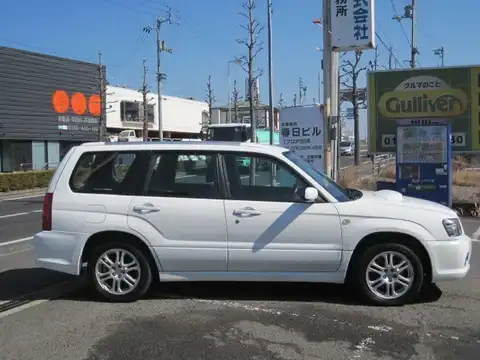 カタログ画像：フォレスター （FORESTER） クロススポーツ２．０Ｔ 2004年2月 TA-SG5 2000cc ピュアホワイト 燃費12.2km / l 外装