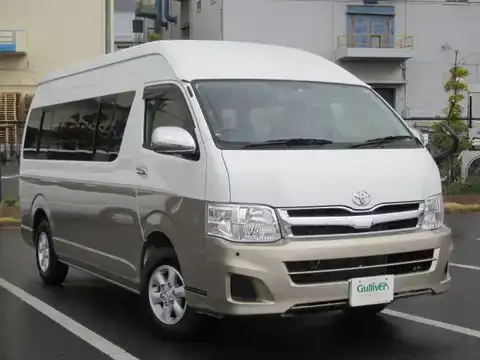 カタログ画像：ハイエースワゴン （HIACE WAGON） グランドキャビン 2012年5月 CBA-TRH224W 2700cc ホワイトパールクリスタルシャインorノーブルパールトーニングⅡ 燃費8.4km / l メイン（その他）