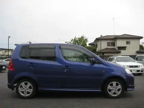 カタログ画像：ＹＲＶ （YRV） ターボＸ 2002年12月 LA-M211G 1300cc ブルーマイカメタリック 燃費14.4km / l 外装