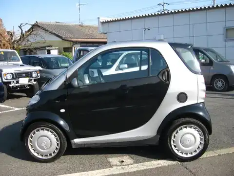 カタログ画像：スマートクーペ （SMART COUPE） ベースグレード 2002年8月 GH-MC01M 600cc スクラッチブラック（キュービックカラー） 燃費19.8km / l 外装