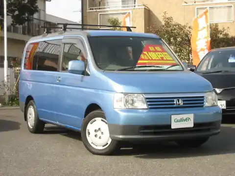 カタログ画像：ステップワゴン （STEPWAGON） Ｄ 2001年4月 LA-RF4 2000cc アクアブリーズオパール・メタリック 燃費11.8km / l メイン（その他）