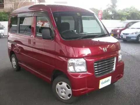 カタログ画像：バモスホビオ （VAMOS HOBIO） Ｍ 2003年4月 LA-HM4 660cc ルビーレッド・パール 燃費15.8km / l メイン（その他）