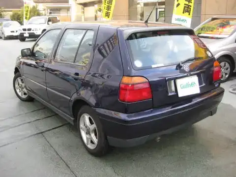 カタログ画像：ゴルフ （GOLF） ＧＬｉ 1996年9月 E-1HAGG 2000cc ブラックマジックパールエフェクト 燃費13.0km / l 外装