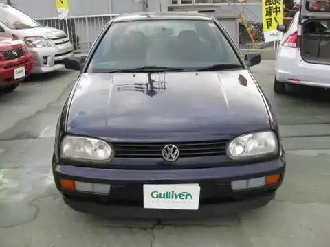 カタログ画像：ゴルフ （GOLF） ＧＬｉ 1996年9月 E-1HAGG 2000cc ブラックマジック パールエフェクト 燃費11.0km / l フロント