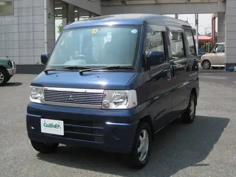 カタログ画像：タウンボックス （TOWN BOX） ＳＸ ハイルーフ 2002年8月 TA-U61W 660cc ダークブルーマイカ フロント