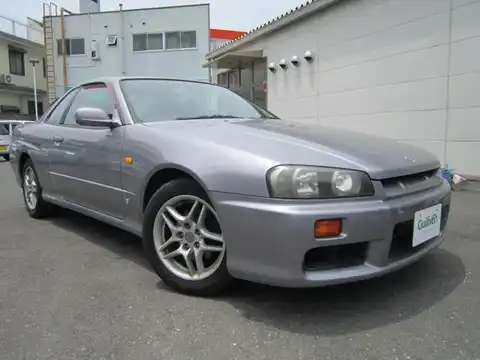 カタログ画像：スカイライン （SKYLINE） ２５ＧＴ 1998年5月 GF-ER34 2500cc アスリートシルバー（Ｍ） 燃費10.6km / l メイン（その他）