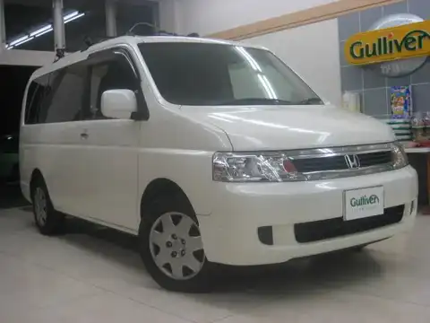 カタログ画像：ステップワゴン （STEPWAGON） Ｂ 2004年1月 CBA-RF3 2000cc プレミアムホワイト・パール 燃費13.0km / l メイン（その他）