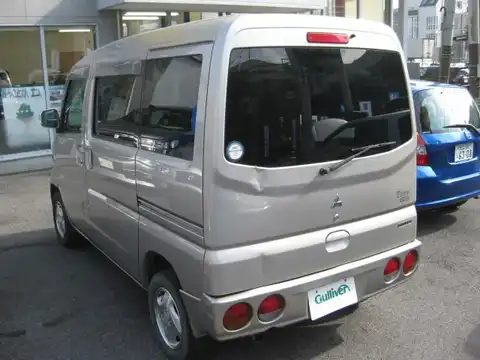 カタログ画像：タウンボックス （TOWN BOX） ＬＸ サンルーフ 2002年1月 GF-U62W 660cc シルバー（Ｍ） バック