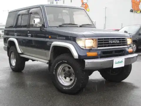 カタログ画像：ランドクルーザープラド （LAND CRUISER PRADO） ４ドア プラドＥＸワイド 1995年1月 KD-KZJ78W 3000cc シーブリーズトーニング メイン（その他）