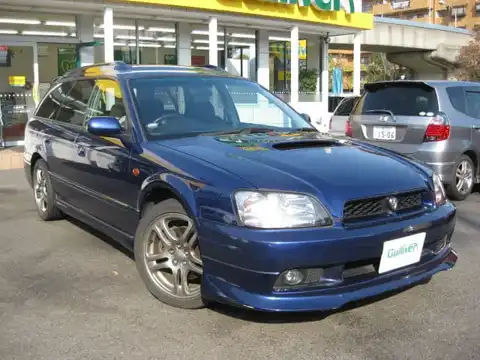 カタログ画像：レガシィツーリングワゴン （LEGACY TOURING WAGON） ＧＴ 2001年5月 TA-BH5 2000cc ノーティックブルー・マイカ 燃費11.2km / l メイン（その他）