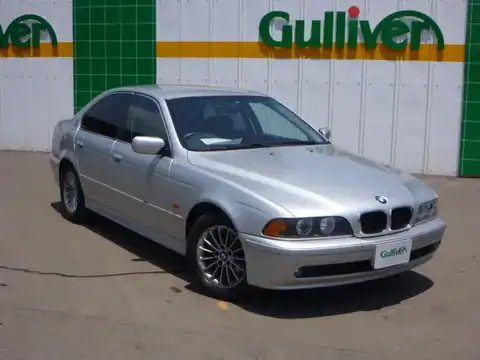 カタログ画像：５シリーズ （5 SERIES） ５２５ｉハイライン 2000年11月 GH-DT25 2500cc チタン・シルバー（メタリックカラー） 燃費8.4km / l メイン（その他）