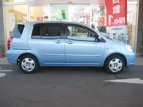 カタログ画像：ラウム （RAUM） ラウム Ｃパッケージ 2005年8月 CBA-NCZ25 1500cc ライトブルーマイカメタリック 燃費15.0km / l 外装