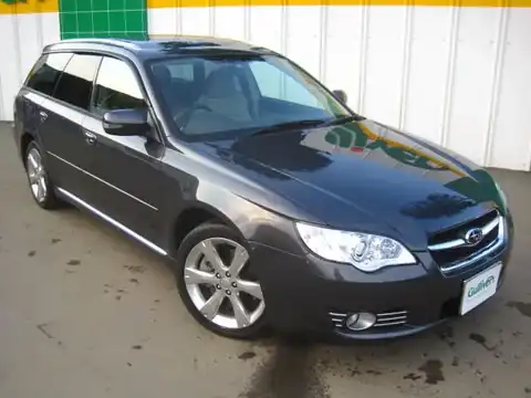 カタログ画像：レガシィツーリングワゴン （LEGACY TOURING WAGON） ３．０ＲスペックＢ 2005年5月 CBA-BPE 3000cc オブシディアンブラック・パール 燃費9.8km / l メイン（その他）