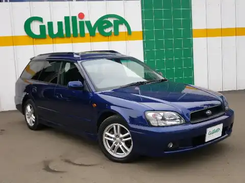 カタログ画像：レガシィツーリングワゴン （LEGACY TOURING WAGON） ２５０Ｓ 2001年5月 TA-BH9 2500cc ノーティックブルー・マイカ 燃費11.8km / l メイン（その他）