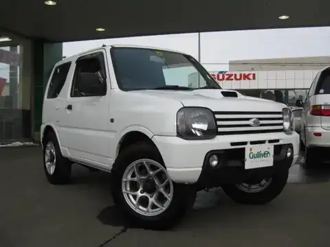 カタログ画像：ジムニー （JIMNY） ＸＧ 2002年1月 TA-JB23W 660cc スペリアホワイト 燃費16.4km / l メイン（その他）