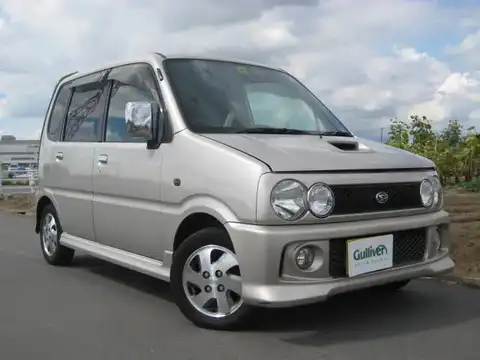 カタログ画像：ムーヴ （MOVE） カスタムターボＭ４ 2001年10月 LA-L910S 660cc シルバーメタリック 燃費18.0km / l メイン（その他）