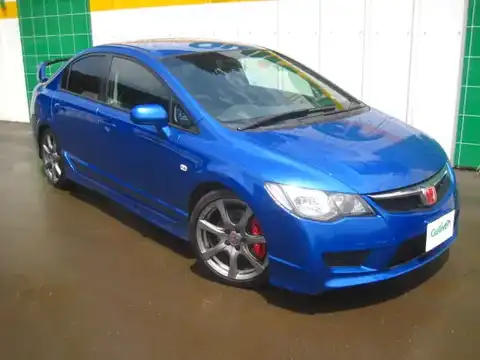 カタログ画像：シビック （CIVIC） タイプＲ 2007年3月 ABA-FD2 2000cc ビビッドブルー・パール 燃費11.0km / l メイン（その他）