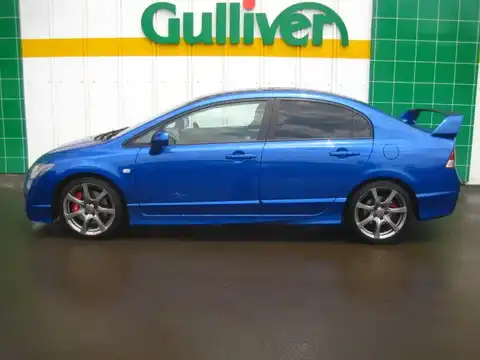 カタログ画像：シビック （CIVIC） タイプＲ 2007年3月 ABA-FD2 2000cc ビビッドブルー・パール 燃費11.0km / l 外装