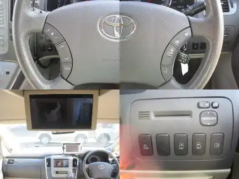 カタログ画像：アルファードハイブリッド （ALPHARD HYBRID） サイドリフトアップシート装着車 2006年6月 DAA-ATH10W 2400cc ライトオリーブマイカメタリック 燃費16.4km / l 内装