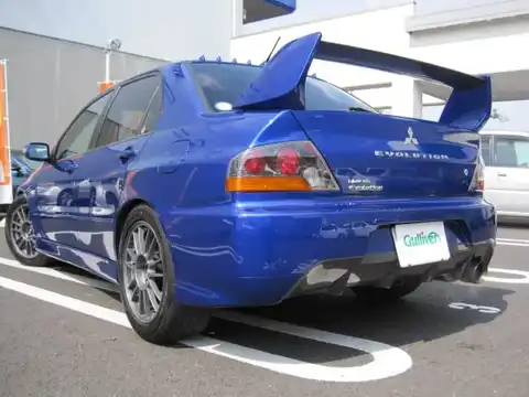 カタログ画像：ランサー （LANCER） ＧＳＲエボリューションⅨ 2005年3月 GH-CT9A 2000cc ブルーマイカ バック