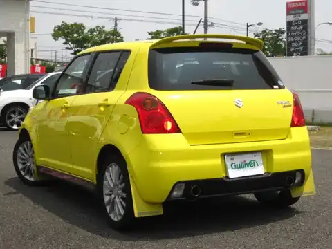 カタログ画像：スイフト （SWIFT） スポーツ 2009年5月 CBA-ZC31S 1600cc チャンピオンイエロー４ 燃費14.6km / l 外装