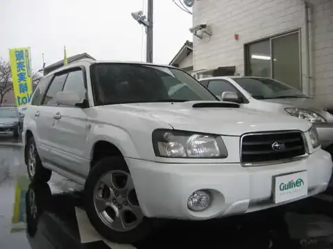 カタログ画像：フォレスター （FORESTER） ＸＴ 2002年2月 TA-SG5 2000cc ピュアホワイト 燃費13.0km / l メイン（その他）