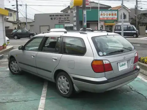 カタログ画像：プリメーラ （PRIMERA） ２．０Ｔ４ フルエアロスポイラーパッケージ 1998年9月 GF-HNP11 2000cc ソニックシルバーＭ 燃費10.0km / l バック