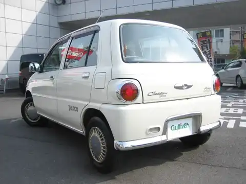 カタログ画像：ミラ （MIRA） クラシックターボ 1997年8月 E-L500S 660cc アイボリーホワイト 燃費18.0km / l バック