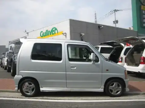 カタログ画像：ワゴンＲ （WAGON R） ＲＲ 1998年1月 E-CT51S 660cc マーキュリーシルバーメタリック 燃費17.0km / l 外装