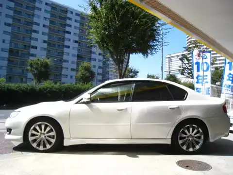 カタログ画像：レガシィＢ４ （LEGACY B4） ２．０ＧＴ 2007年5月 CBA-BL5 2000cc サテンホワイト・パール 燃費13.0km / l 外装