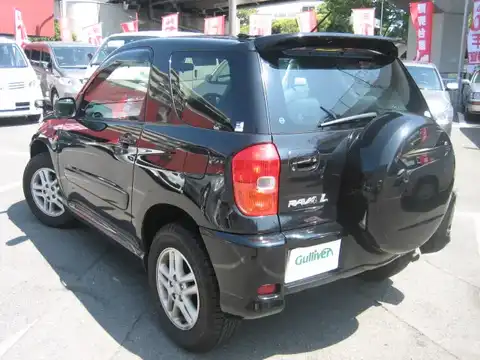 カタログ画像：ＲＡＶ４ Ｊ （RAV4J） ＲＡＶ４ Ｊ Ｘ Ｇパッケージ 2000年5月 TA-ACA20W 2000cc ブラック 燃費14.0km / l バック