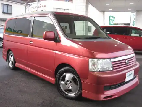 カタログ画像：ステップワゴン （STEPWAGON） Ｉ 2001年4月 LA-RF4 2000cc コーラルレッド・パール 燃費11.8km / l メイン（その他）