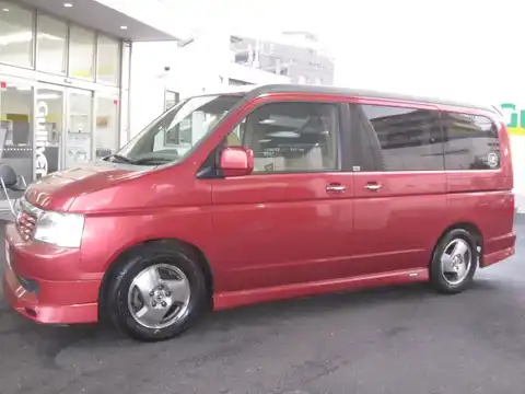 カタログ画像：ステップワゴン （STEPWAGON） Ｉ 2001年4月 LA-RF4 2000cc コーラルレッド・パール 燃費11.8km / l メイン（その他）