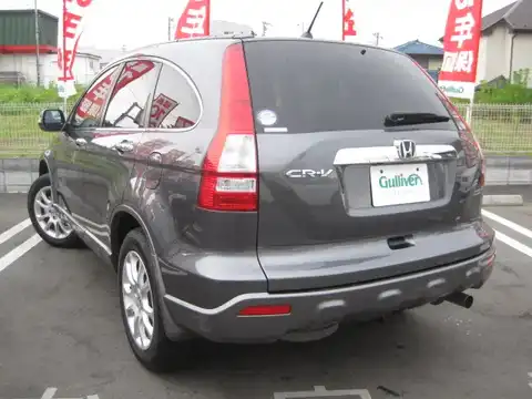 カタログ画像：ＣＲ－Ｖ （CR-V） ＺＬｉ 2008年8月 DBA-RE3 2400cc ポリッシュドメタル・メタリック 燃費12.2km / l バック