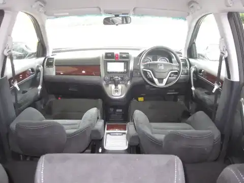 カタログ画像：ＣＲ－Ｖ （CR-V） ＺＬ レザースタイル 2008年8月 DBA-RE3 2400cc ポリッシュドメタル・メタリック 燃費12.2km / l 内装