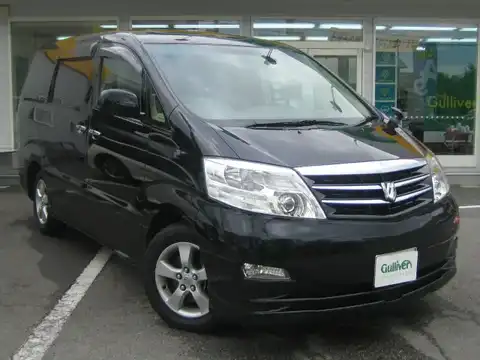 カタログ画像：アルファードＶ （ALPHARD V） ＭＺ 2007年6月 CBA-MNH10W 3000cc ブラックマイカ 燃費8.9km / l メイン（その他）