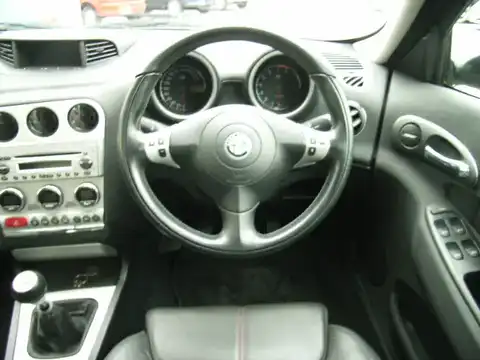 カタログ画像：アルファ１５６ （ALFA 156） ２．０ ＪＴＳ セレスピード 2002年9月 GH-932AXA 2000cc メタリックブラック 内装