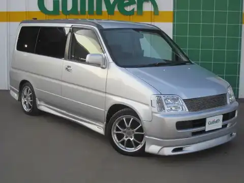 カタログ画像：ステップワゴン （STEPWAGON） デラクシー２ フィールドデッキ 回転対座シート 2000年8月 GF-RF1 2000cc サテンシルバー・メタリック 燃費10.6km / l メイン（その他）