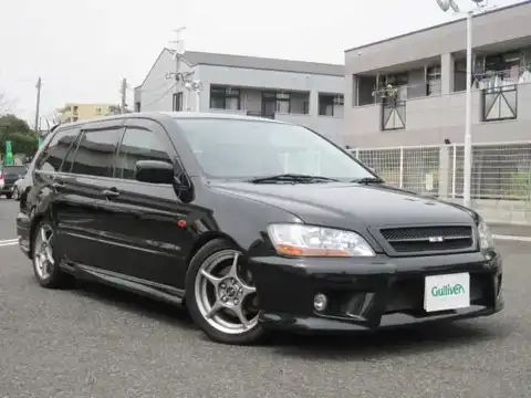 カタログ画像：ランサーセディアワゴン （LANCER CEDIA WAGON） ラリーアートエディション 2001年6月 TA-CS5W 1800cc アメジストブラック（パール塗装） メイン（その他）