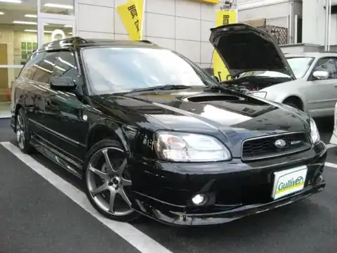 カタログ画像：レガシィツーリングワゴン （LEGACY TOURING WAGON） ＧＴ 2001年5月 TA-BH5 2000cc ブラックトパーズ・マイカ 燃費11.2km / l メイン（その他）