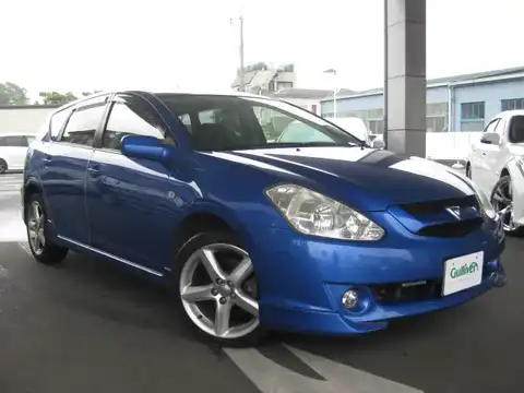 カタログ画像：カルディナ （CALDINA） ＺＴ 2002年9月 TA-AZT246W 2000cc ブルーマイカメタリック 燃費13.0km / l メイン（その他）