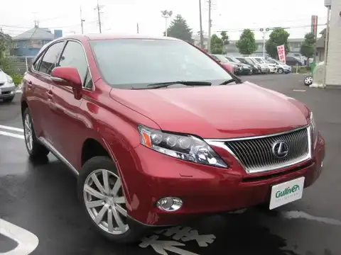 カタログ画像：ＲＸ （RX） ＲＸ４５０ｈ 2009年4月 DAA-GYL15W 3500cc レッドマイカクリスタルシャイン 燃費18.8km / l メイン（その他）