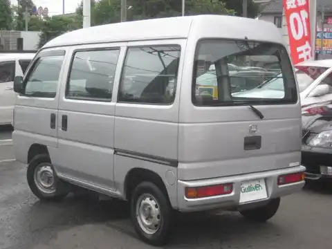 カタログ画像：アクティバン （ACTY VAN） ＳＤＸ 1996年1月 V-HH4 660cc ブレードシルバーメタリック 燃費14.2km / l バック