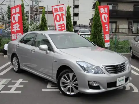 カタログ画像：クラウンハイブリッド （CROWN HYBRID） ハイブリッド スタンダードパッケージ 2008年5月 DAA-GWS204 3500cc プレミアムシルバーパール 燃費14.0km / l メイン（その他）