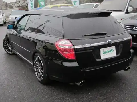 カタログ画像：レガシィツーリングワゴン （LEGACY TOURING WAGON） ２．０ＧＴ ＳＩクルーズ アーバンセレクション 2007年11月 CBA-BP5 2000cc オブシディアンブラック・パール 燃費13.0km / l バック