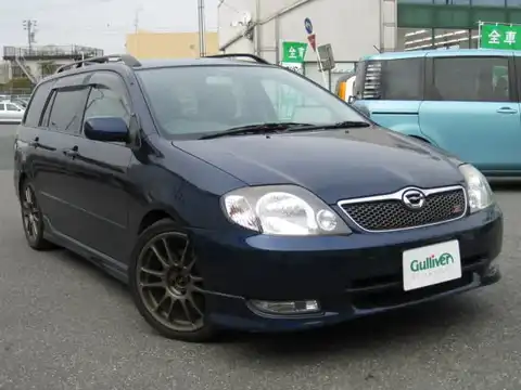 カタログ画像：カローラフィールダー （COROLLA FIELDER） Ｚエアロツアラー 2000年8月 TA-ZZE123G 1800cc ダークブルーマイカメタリック 燃費12.0km / l メイン（その他）