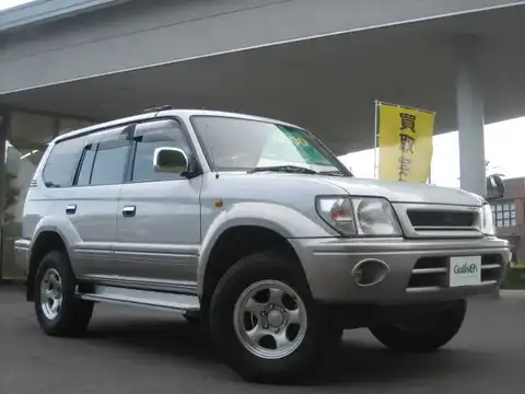 カタログ画像：ランドクルーザープラド （LAND CRUISER PRADO） ＴＳ 1998年1月 KD-KZJ95W 3000cc クリスタルシルバーパールメタリック メイン（その他）