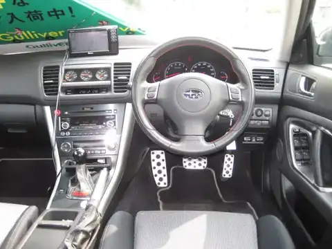 カタログ画像：レガシィＢ４ （LEGACY B4） ２．０ＧＴスペックＢ 2003年6月 TA-BL5 2000cc ブリリアントシルバー・メタリック 燃費12.0km / l 内装