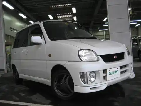 カタログ画像：プレオ （PLEO） ＲＳリミテッド 2003年6月 TA-RA2 660cc ピュアホワイト 燃費18.0km / l メイン（その他）