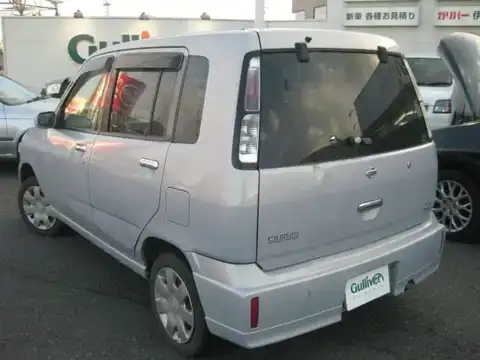 カタログ画像：キューブ （CUBE） アルテ 2001年5月 TA-AZ10 1300cc ソニックシルバー（Ｍ）ｏｒシャーベットシルバー（ＴＭ） 燃費17.0km / l バック